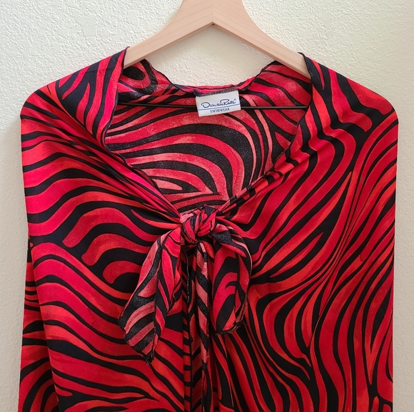 Vintage Oscar de la Renta Swimwear Cover Up